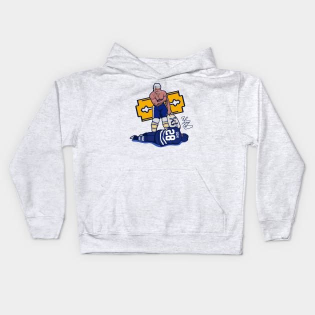 Razor's Edge Kids Hoodie by Carl Cordes